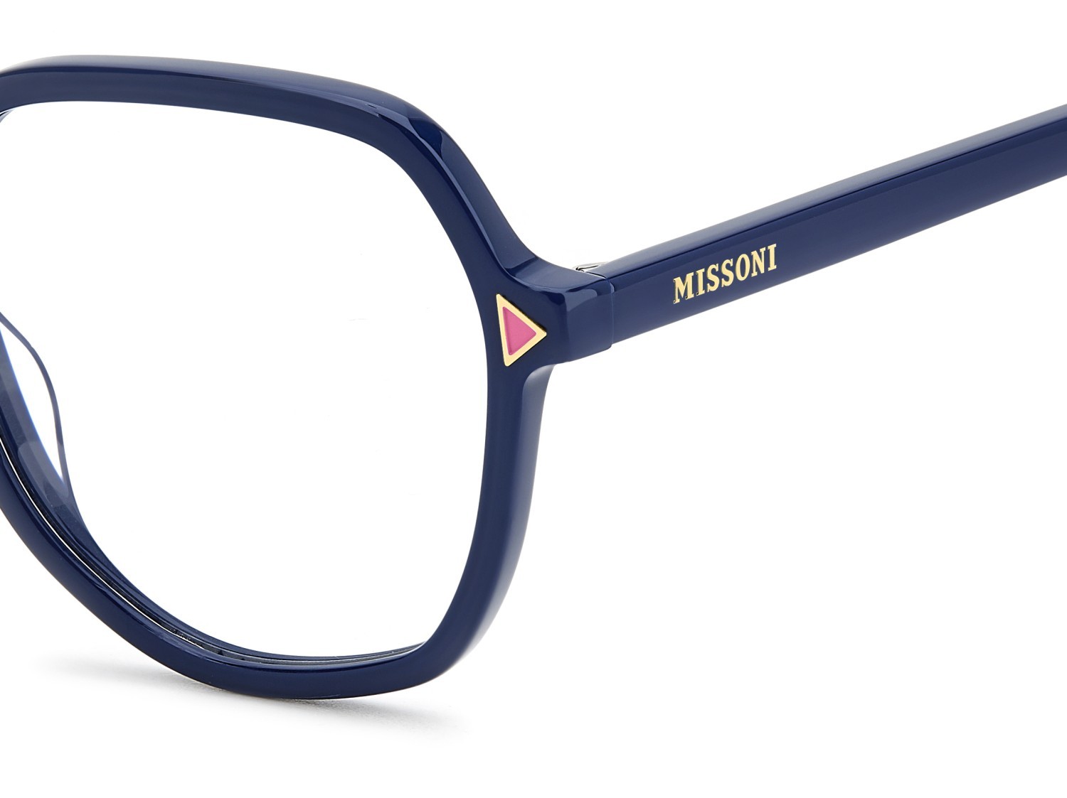Occhiali da vista Missoni Mis 0240 109585 PJP colore blue forma quadrato 