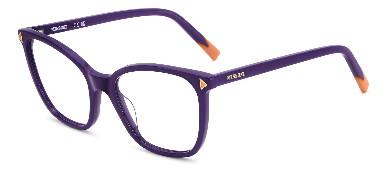 Occhiali da vista Missoni Mis 0239 109587 B3V colore violet forma rettangolare 