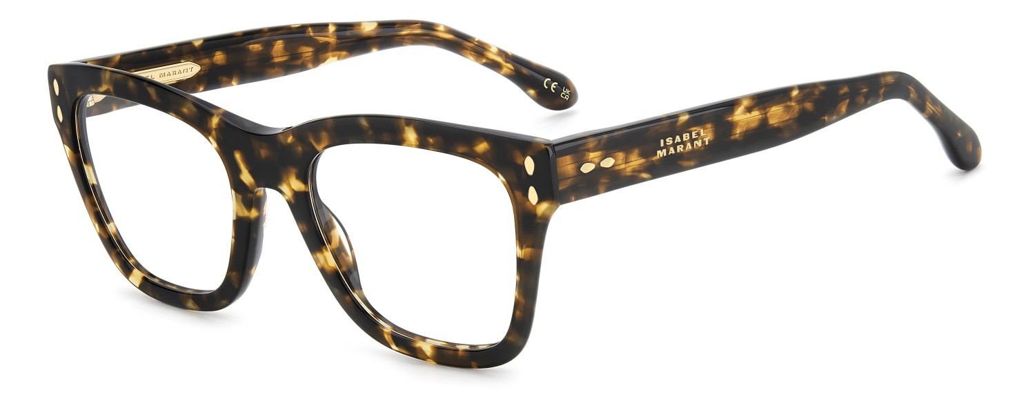 Occhiali da vista Isabel Marant Im 0209 109609 086 colore havana forma rettangolare 