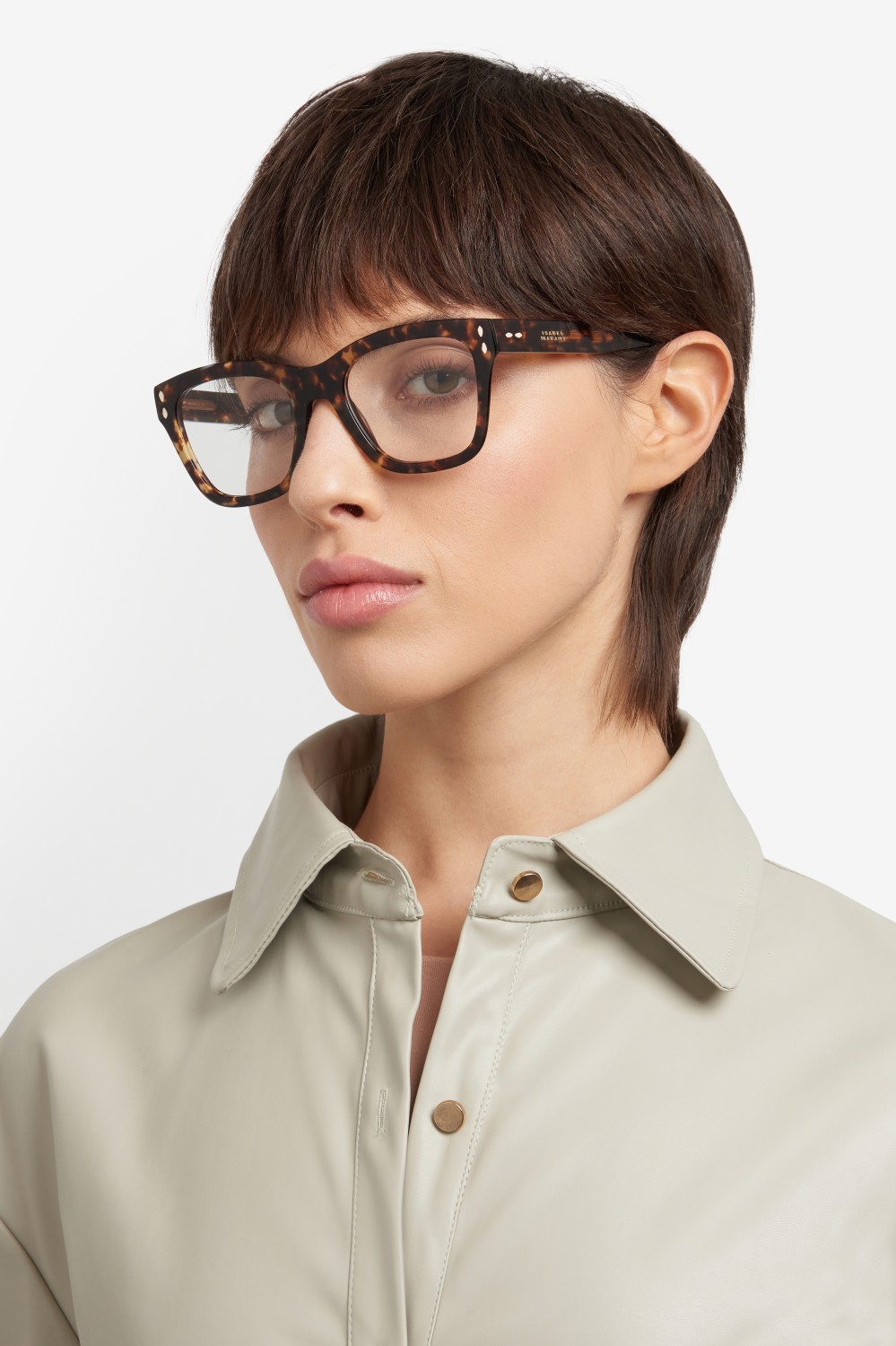 Occhiali da vista Isabel Marant Im 0209 109609 086 colore havana forma rettangolare 