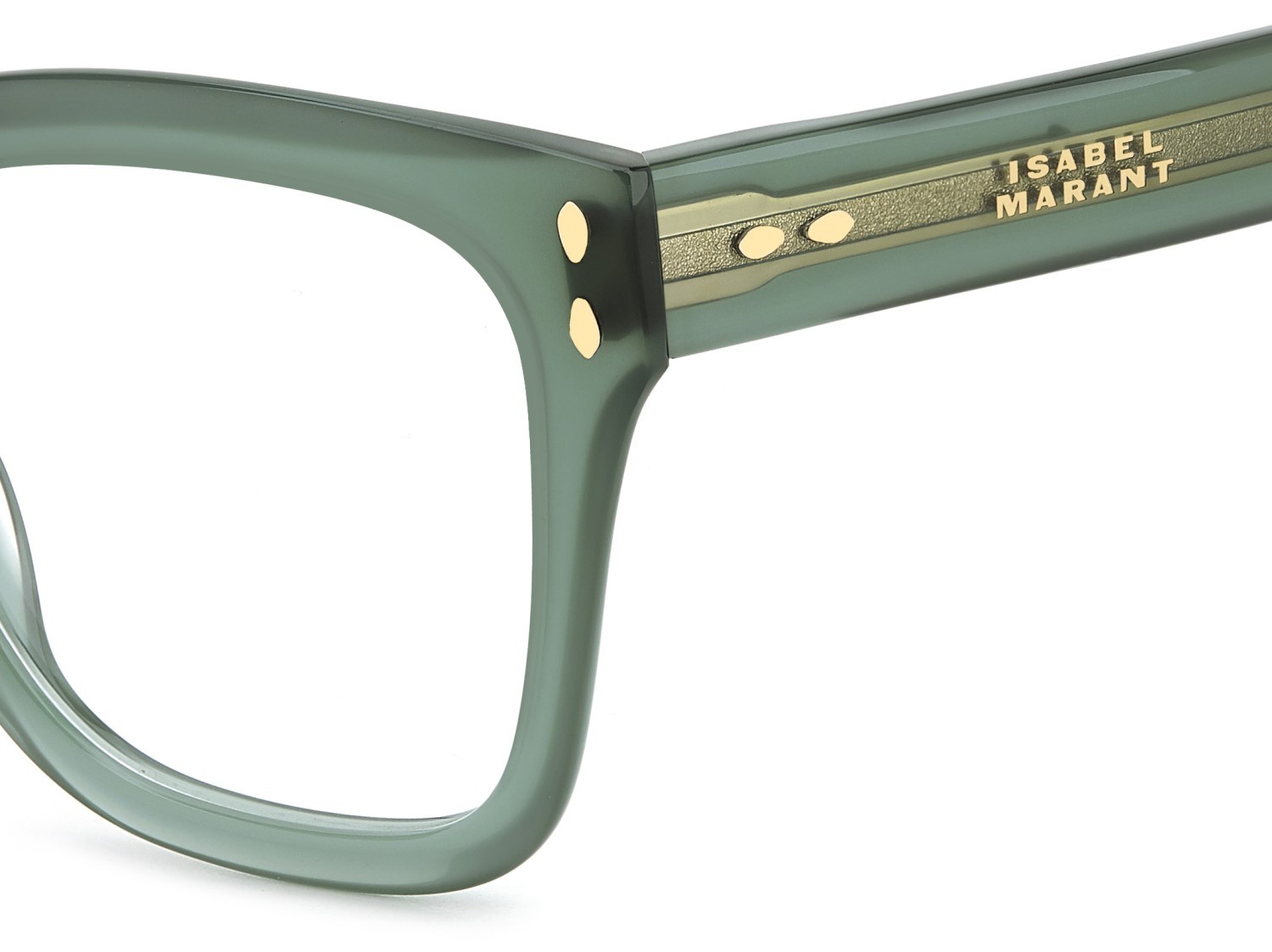 Occhiali da vista Isabel Marant Im 0209 109609 1ED colore green forma rettangolare 