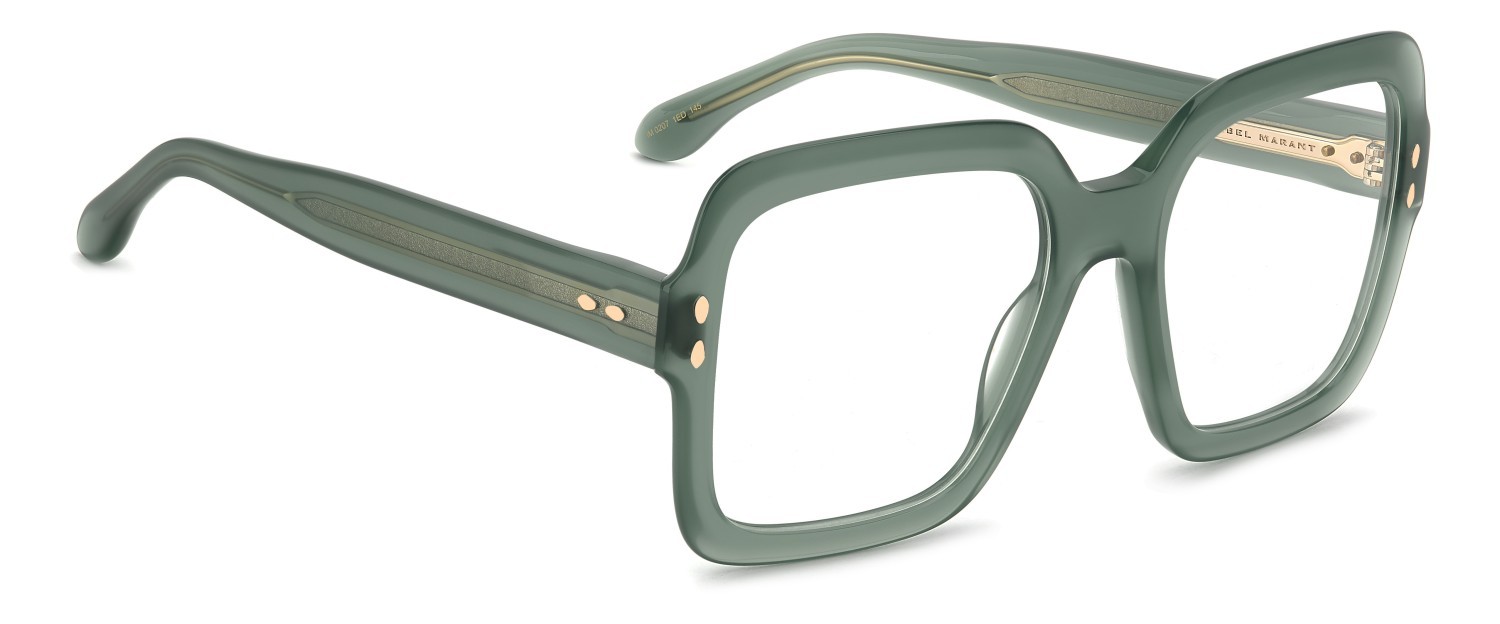 Eyeglasses Isabel Marant Im 0207 109617 1ED color green shape square 