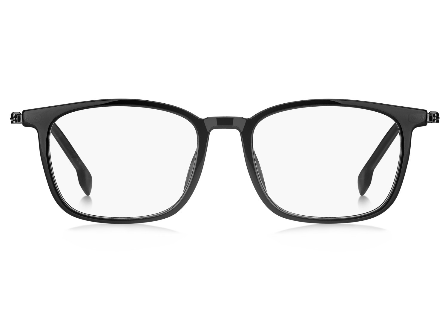 Eyeglasses Hugo Boss 1801/F 109625 HEK color grey dark ruthenium shape rectangle 