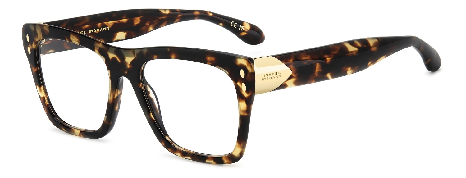 Occhiali da vista Isabel Marant Im 0212 109629 086 colore havana forma rettangolare 
