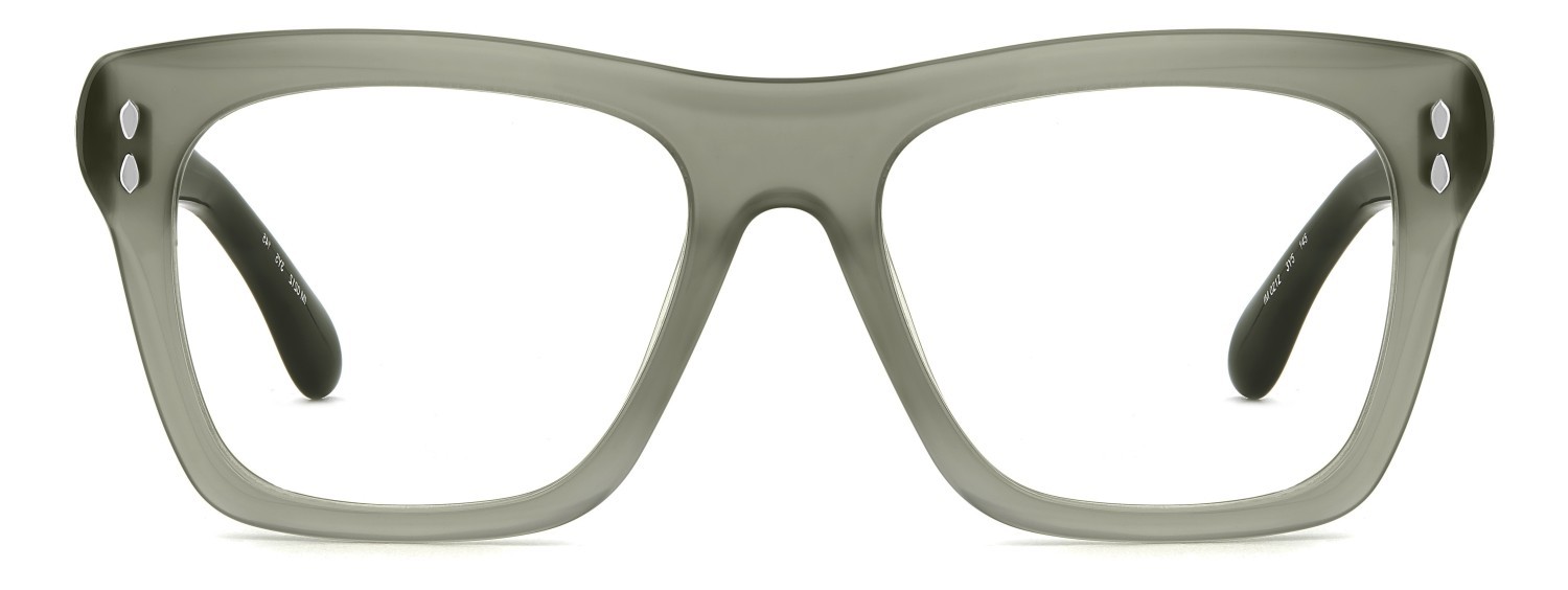 Occhiali da vista Isabel Marant Im 0212 109629 3Y5 colore khaki forma rettangolare 