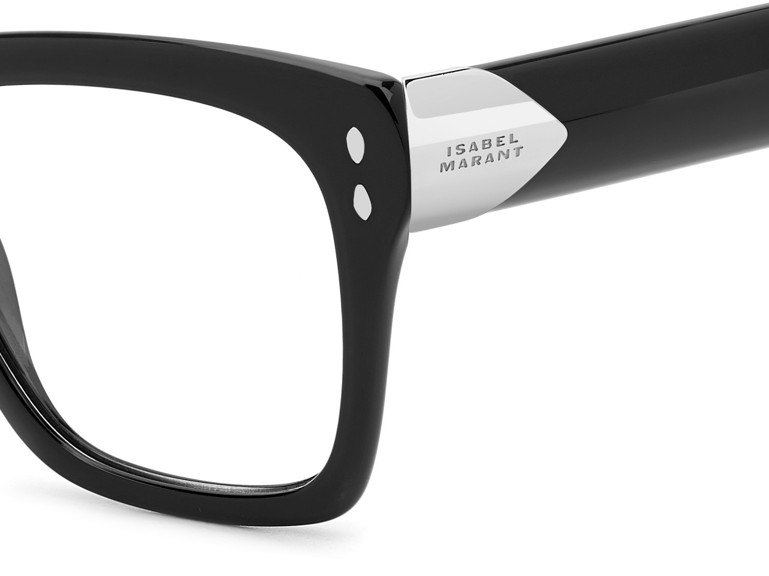 Eyeglasses Isabel Marant Im 0212 109629 807 color black shape rectangle 