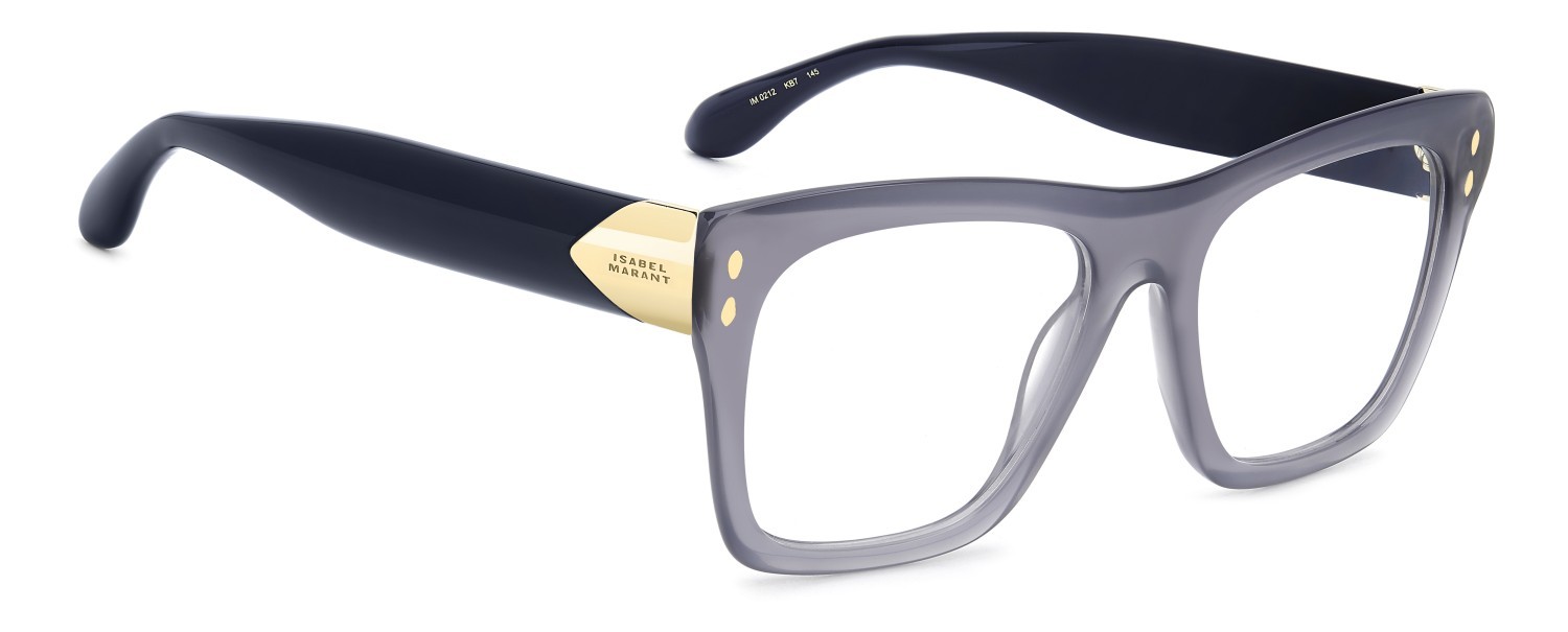 Eyeglasses Isabel Marant Im 0212 109629 KB7 color grey shape rectangle 