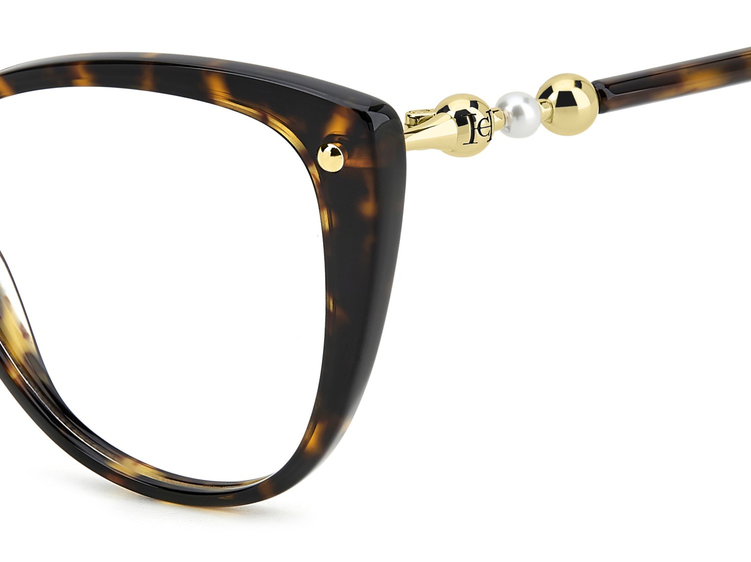 Occhiali da vista Carolina Herrera Her 0319 109630 086 colore havana forma cat eye 