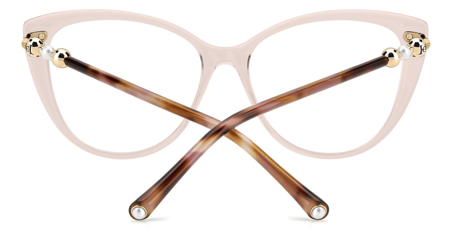 Occhiali da vista Carolina Herrera Her 0319 109630 35J colore pink forma cat eye 