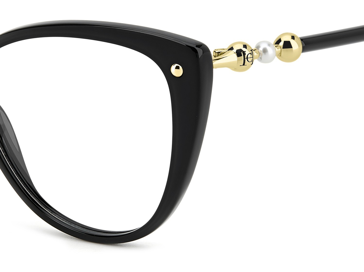 Occhiali da vista Carolina Herrera Her 0319 109630 807 colore black forma cat eye 