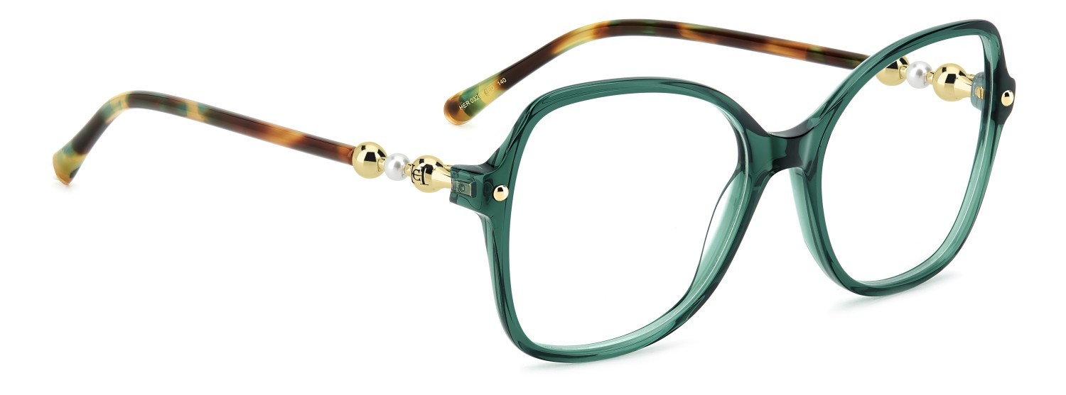 Occhiali da vista Carolina Herrera Her 0320 109631 1ED colore green forma quadrato 
