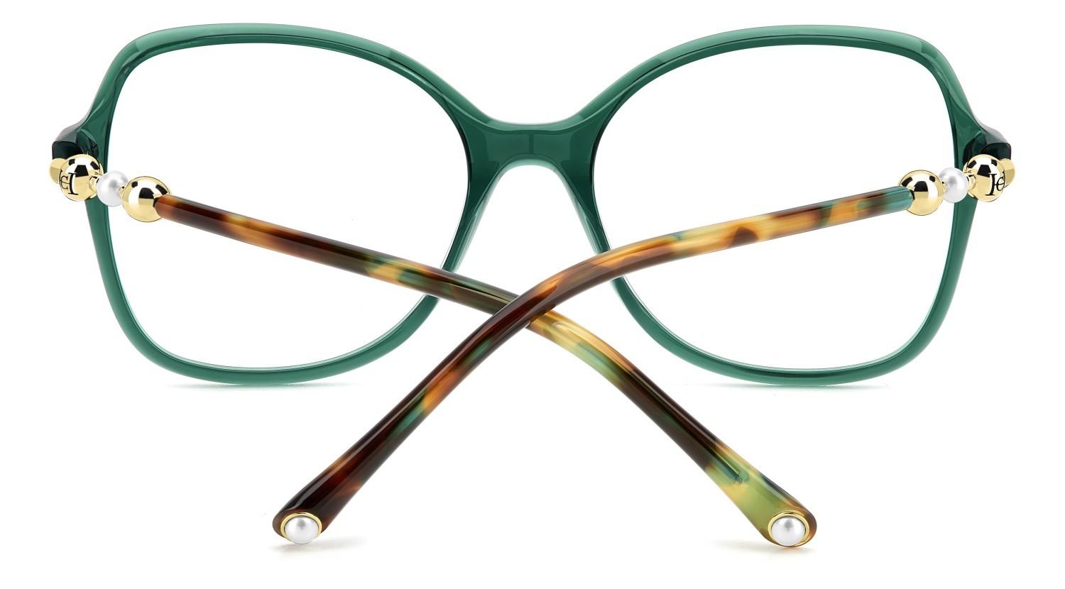 Occhiali da vista Carolina Herrera Her 0320 109631 1ED colore green forma quadrato 