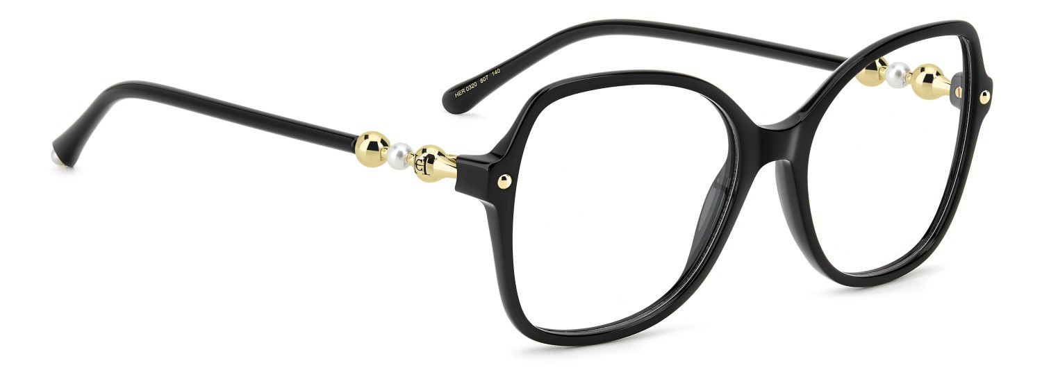 Occhiali da vista Carolina Herrera Her 0320 109631 807 colore black forma quadrato 