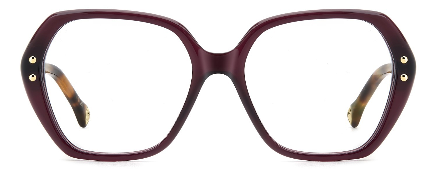 Occhiali da vista Carolina Herrera Her 0315 109632 0T7 colore plum forma farfalla 