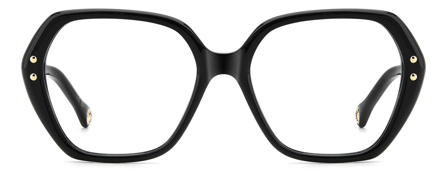 Occhiali da vista Carolina Herrera Her 0315 109632 3H2 colore black pink forma farfalla 