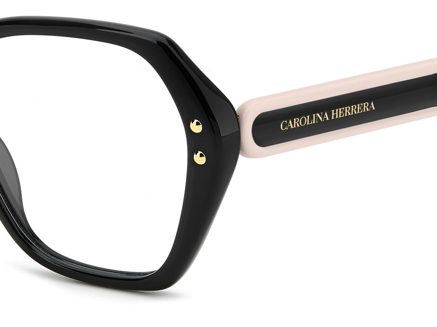 Occhiali da vista Carolina Herrera Her 0315 109632 3H2 colore black pink forma farfalla 