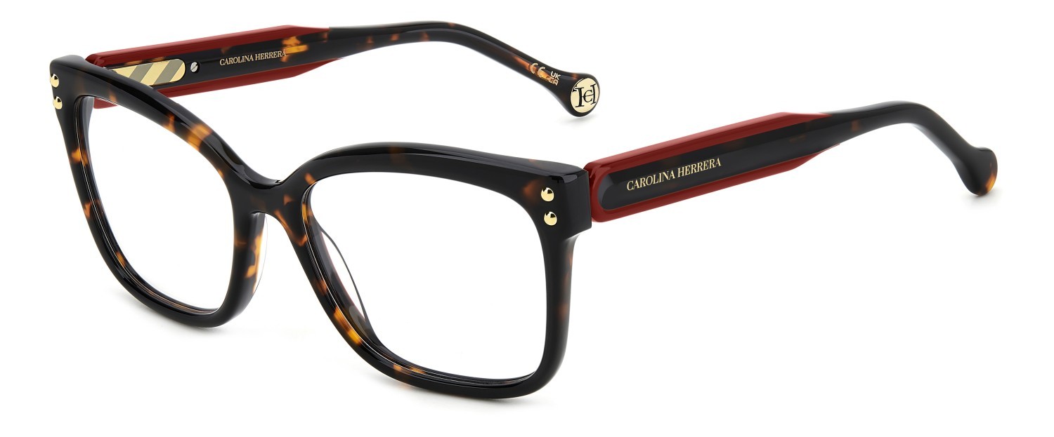 Occhiali da vista Carolina Herrera Her 0316 109633 086 colore havana forma rettangolare 