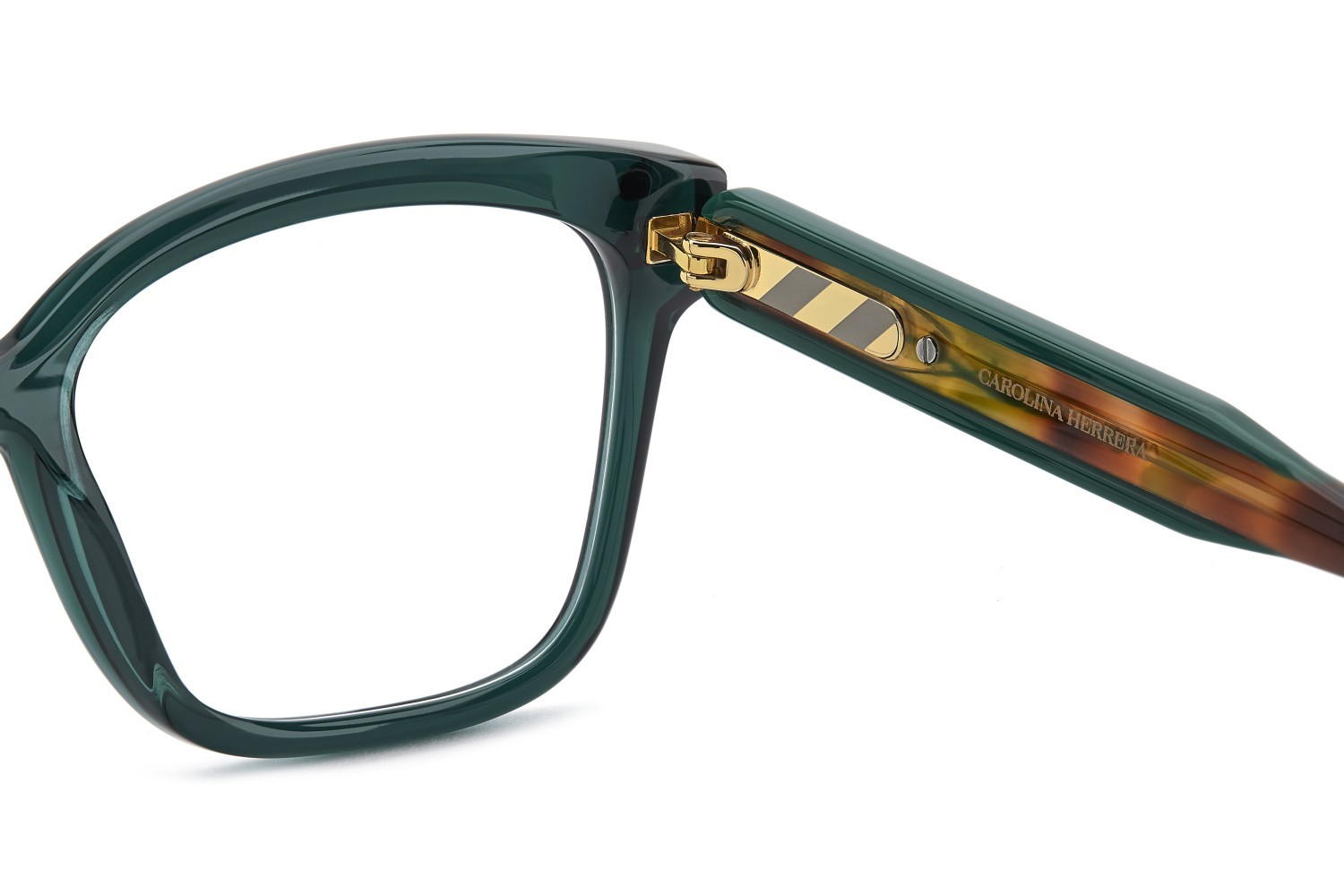 Occhiali da vista Carolina Herrera Her 0316 109633 1ED colore green forma rettangolare 