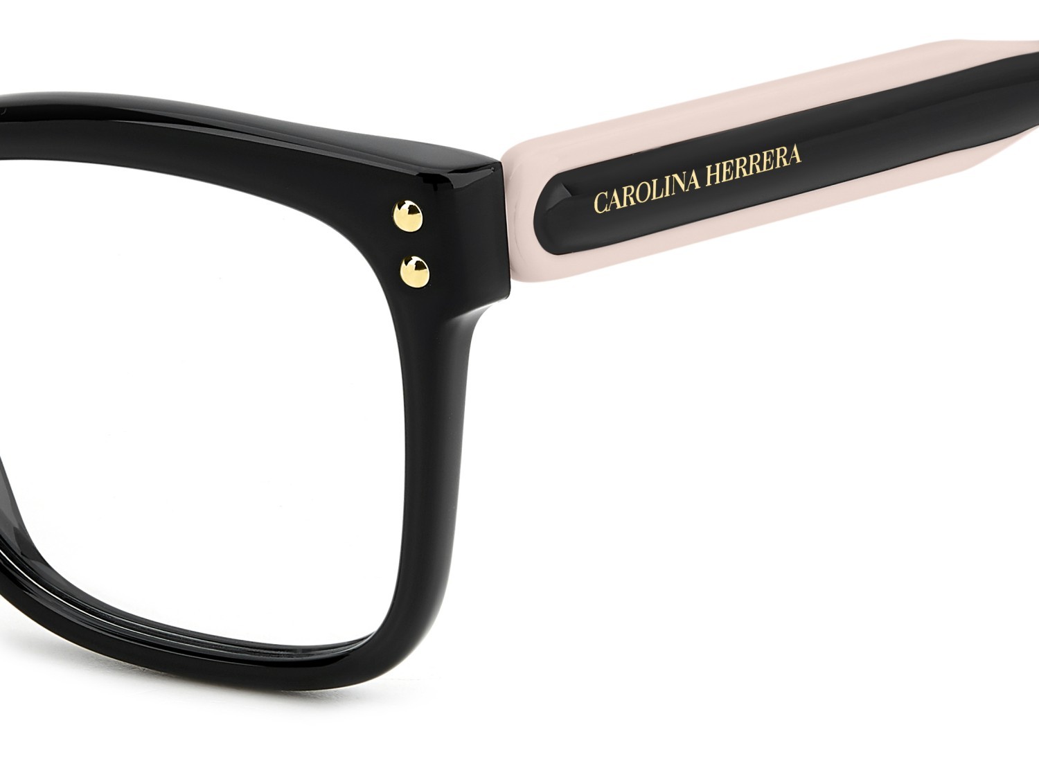 Occhiali da vista Carolina Herrera Her 0316 109633 3H2 colore black pink forma rettangolare 