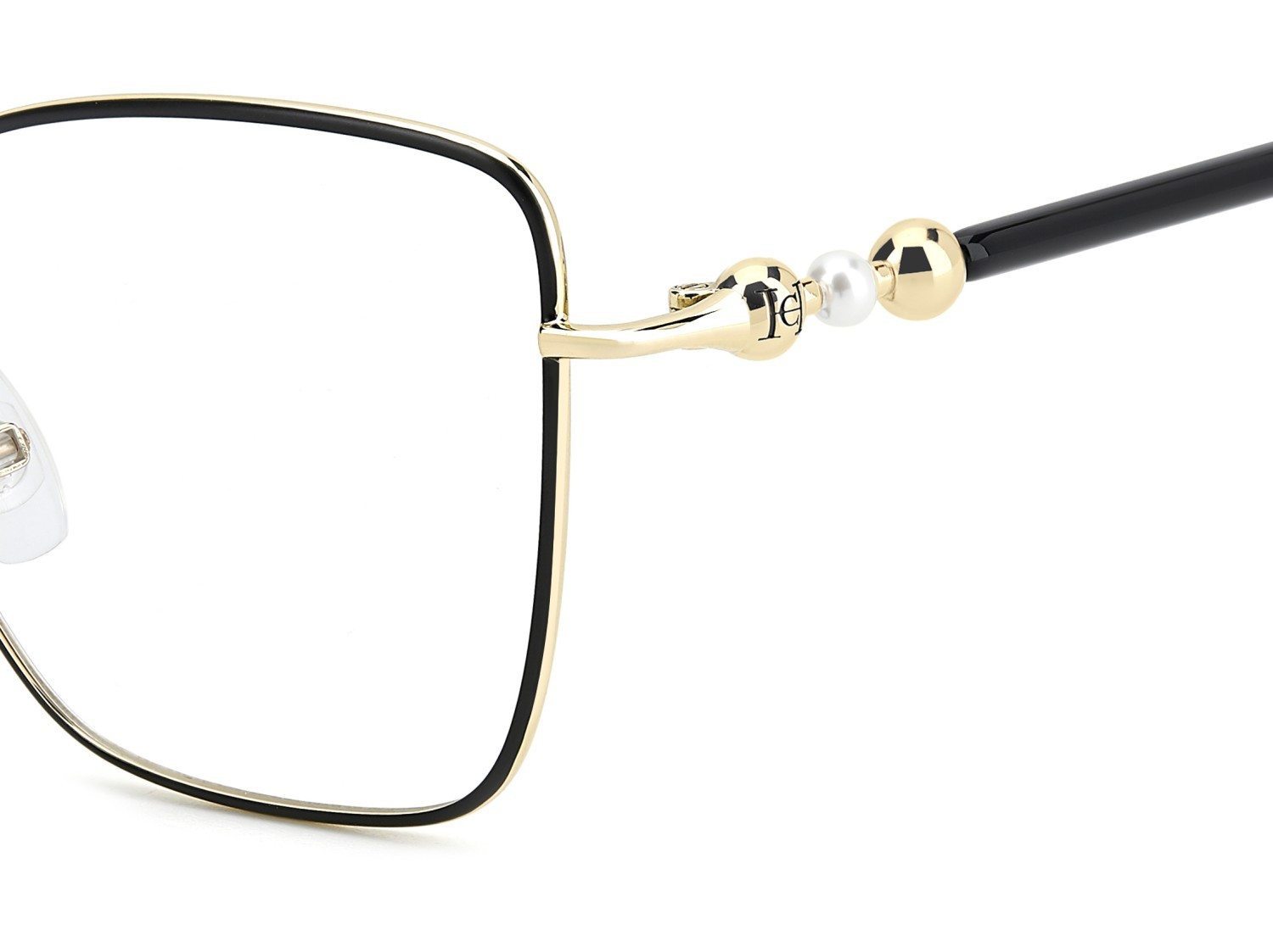 Occhiali da vista Carolina Herrera Her 0321 109634 RHL colore gold black_ forma farfalla 