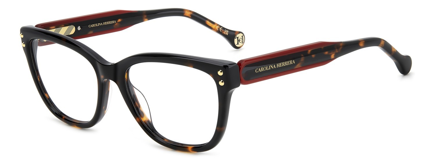 Occhiali da vista Carolina Herrera Her 0317/G 109645 086 colore havana forma rettangolare 