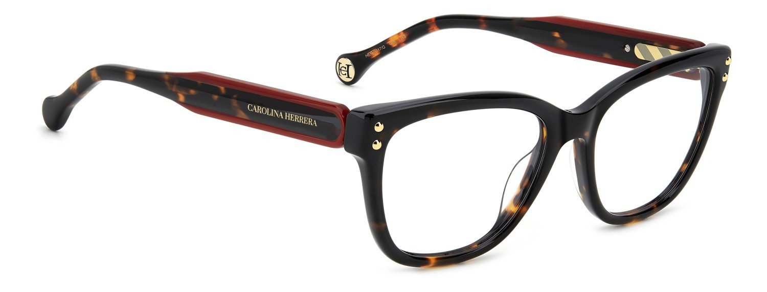 Occhiali da vista Carolina Herrera Her 0317/G 109645 086 colore havana forma rettangolare 