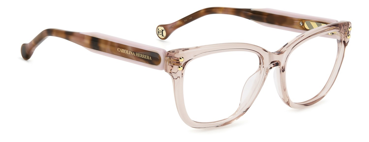 Occhiali da vista Carolina Herrera Her 0317/G 109645 35J colore pink forma rettangolare 
