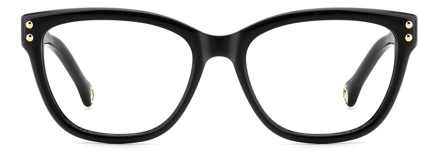 Occhiali da vista Carolina Herrera Her 0317/G 109645 3H2 colore black pink forma rettangolare 