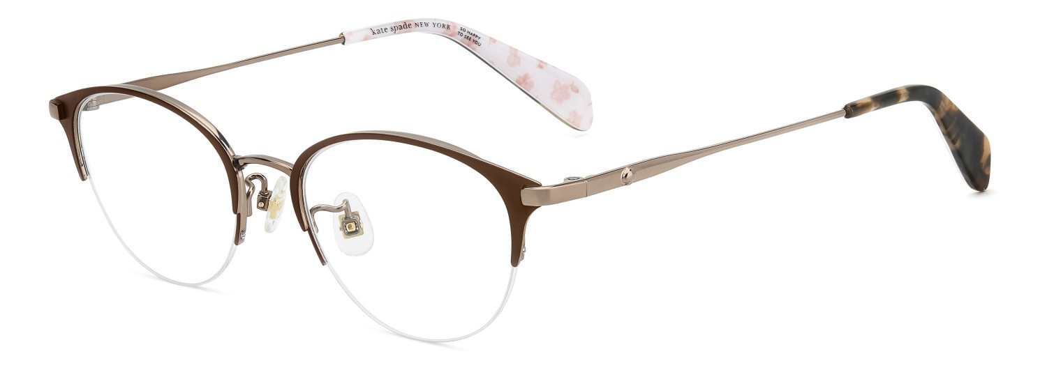 Occhiali da vista Kate Spade Ks Calley 2/FJ 109688 09Q colore brown forma ovale 