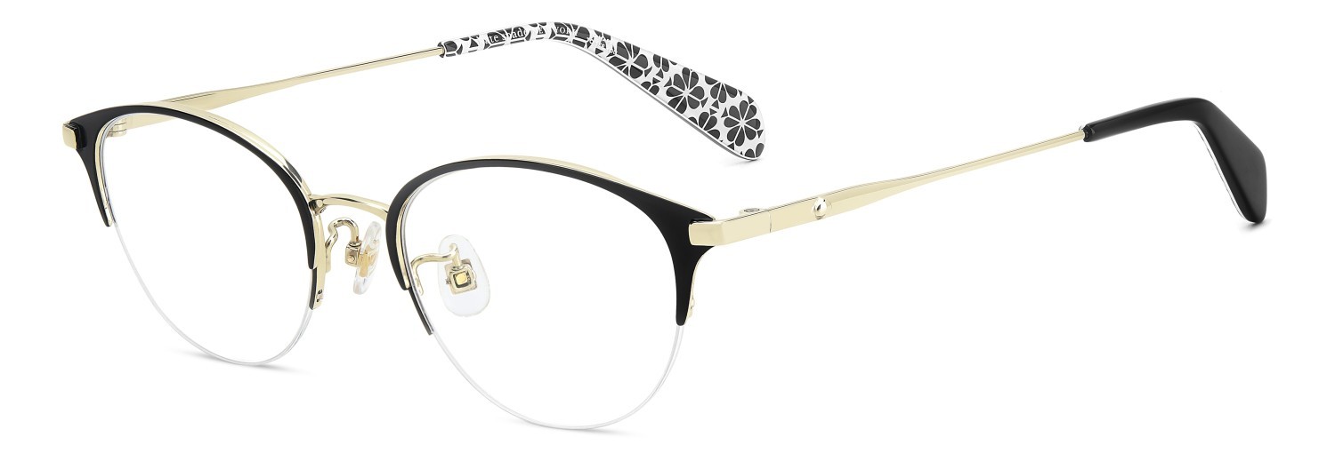 Occhiali da vista Kate Spade Ks Calley 2/FJ 109688 807 colore black forma ovale 
