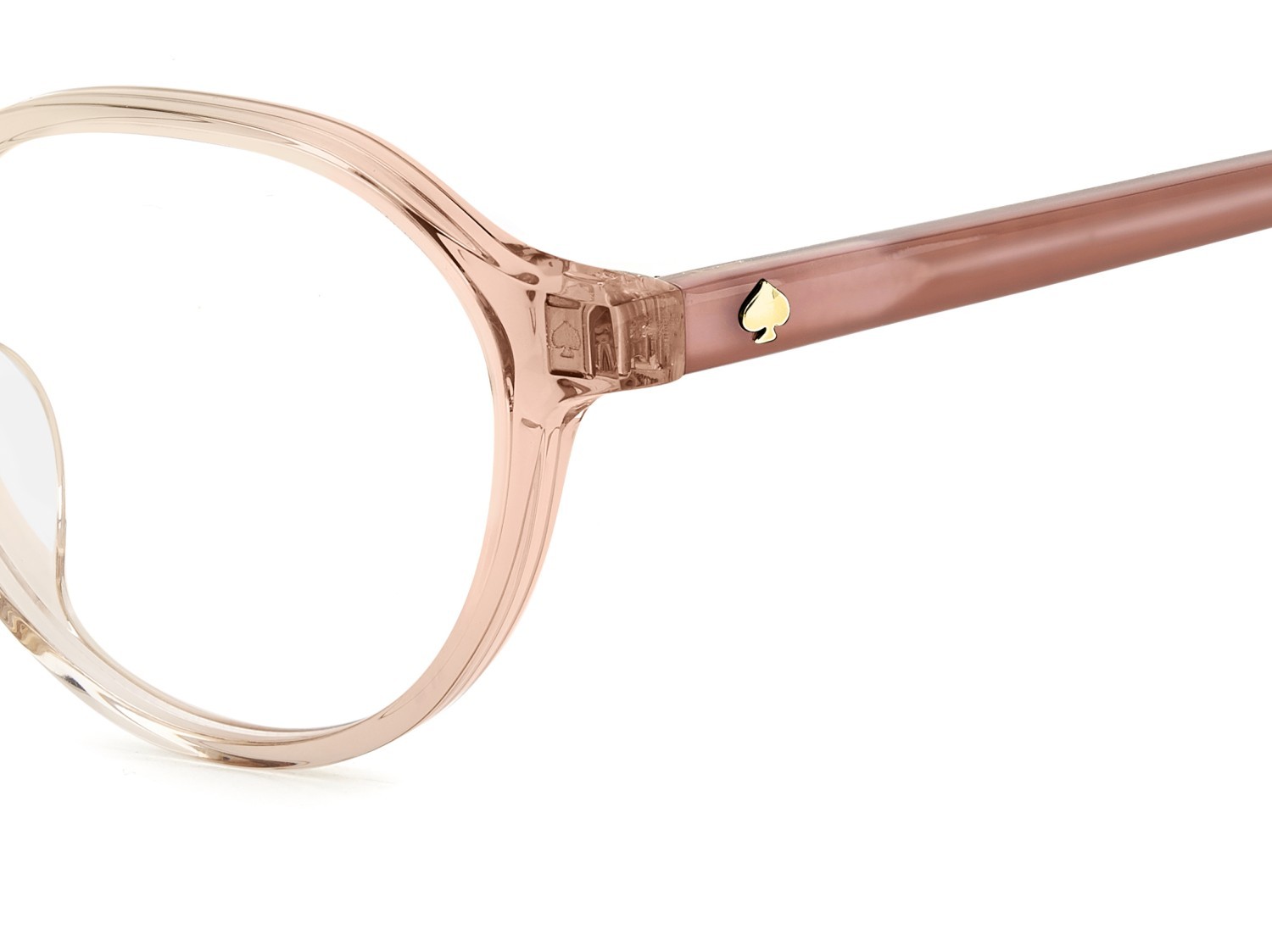 Brillen Kate Spade Ks Karlie 2/FJ 109689 733 farbe peach form rund 