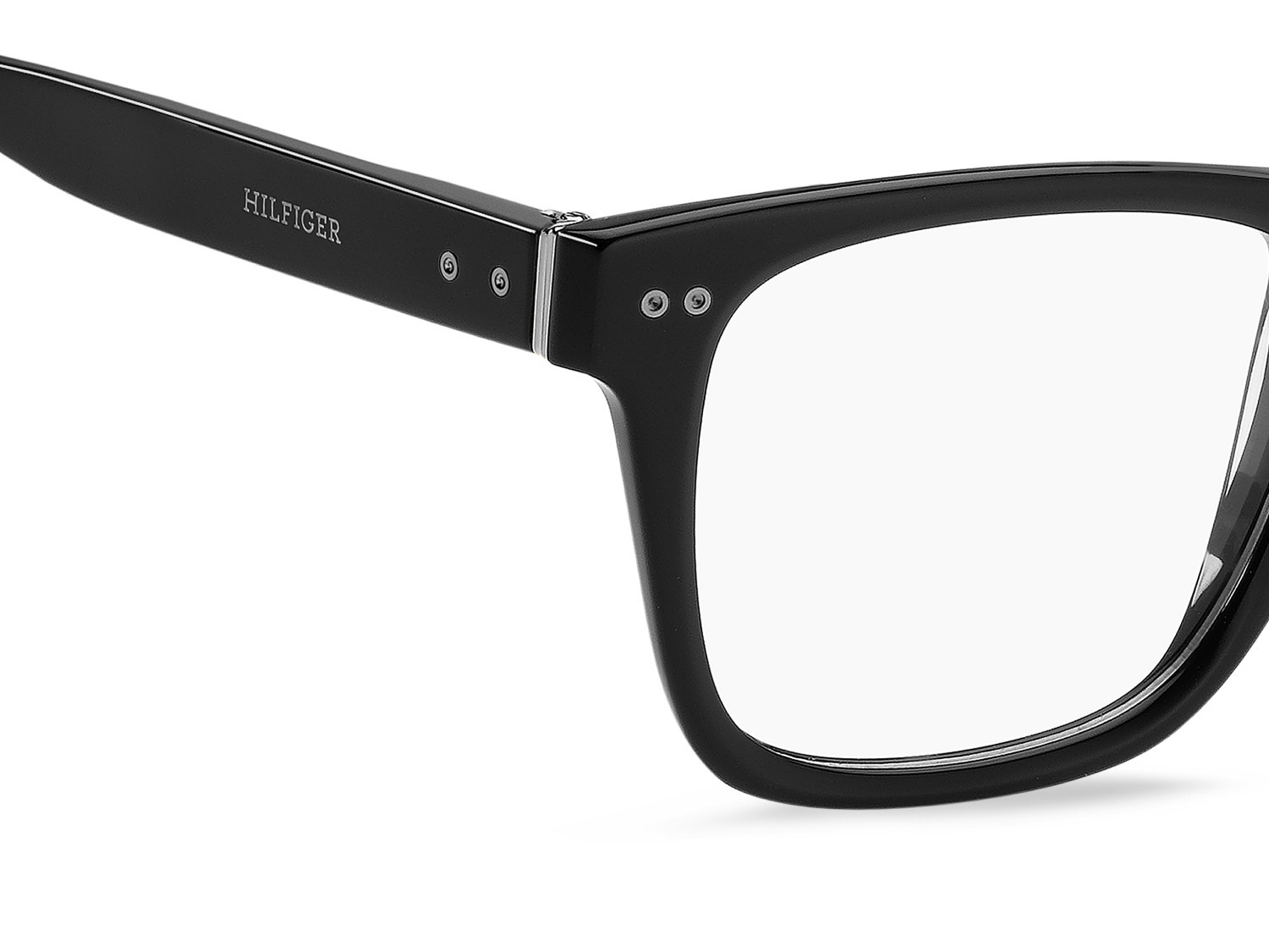 Eyeglasses Tommy Hilfiger Th 85 109721 807 color black shape square 