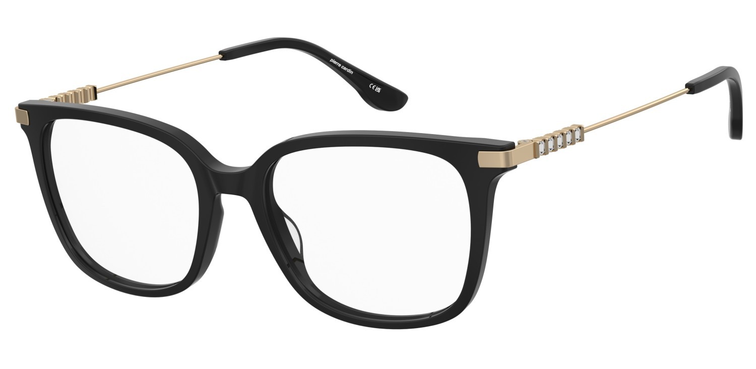 Eyeglasses Pierre Cardin P.c. 8547 109725 807 color black shape rectangle 