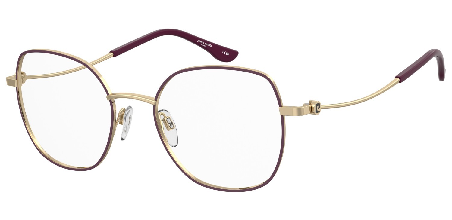 Eyeglasses Pierre Cardin P.c. 8927 109731 BSU color violet gold shape rectangle 
