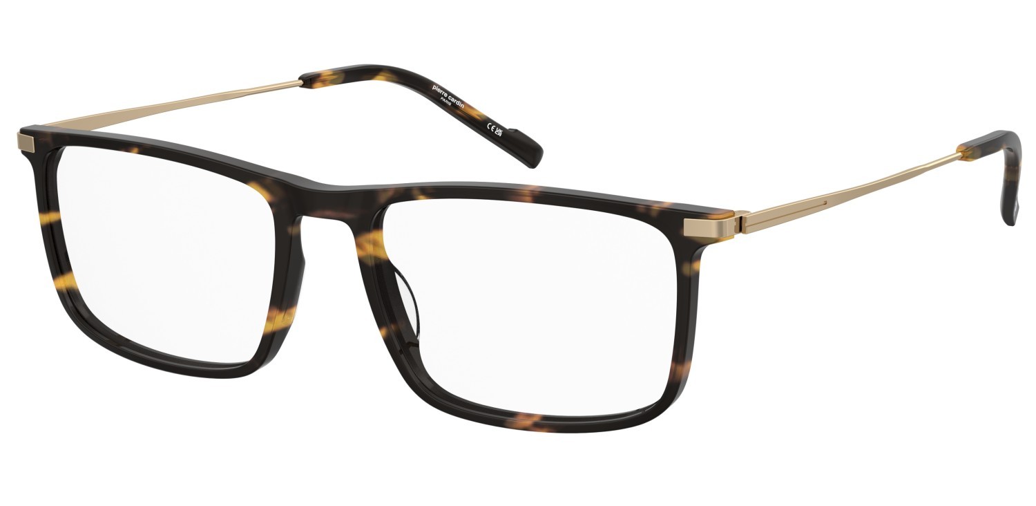 Eyeglasses Pierre Cardin P.c. 6289 109733 086 color havana shape rectangle 