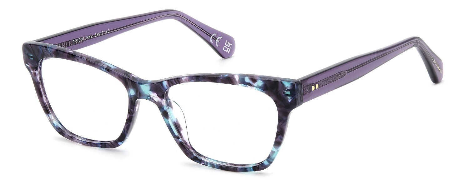 Brillen Privé Revaux Pr1000 109736 HKZ farbe violet havana form cat-eye 