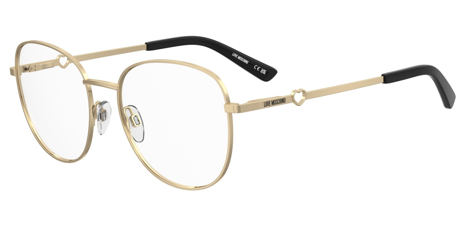 Occhiali da vista Moschino Love Mol664 109755 000 colore rose gold forma rotondo 