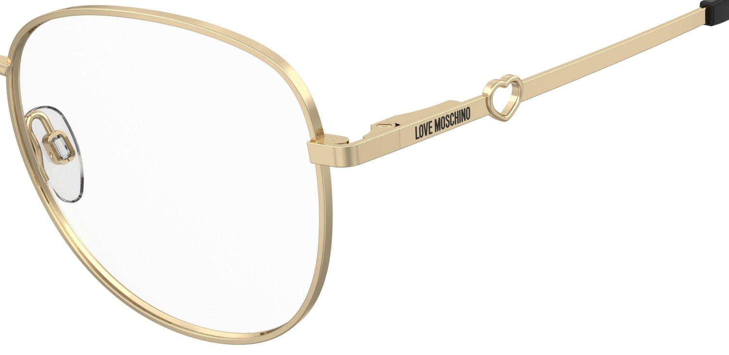 Occhiali da vista Moschino Love Mol664 109755 000 colore rose gold forma rotondo 