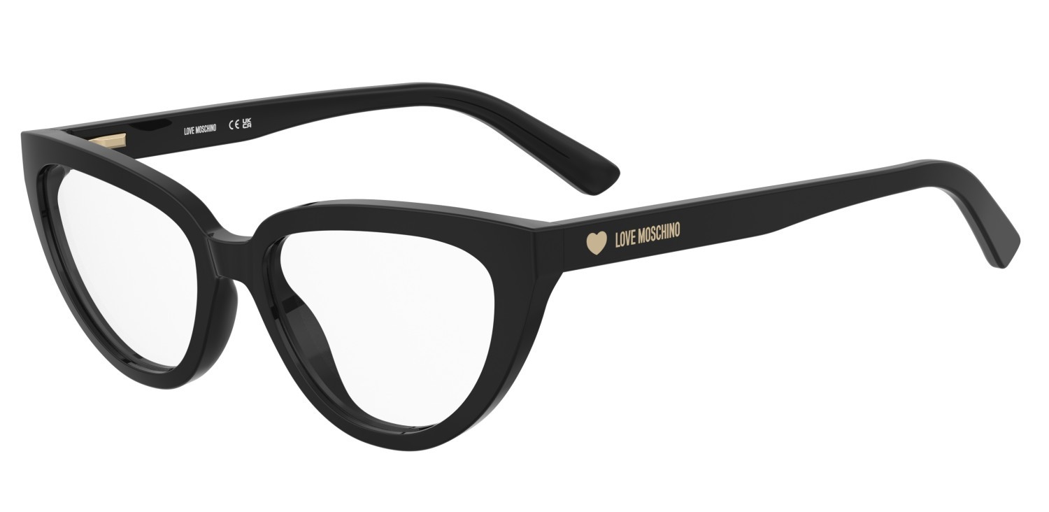 Occhiali da vista Moschino Love Mol667 109758 807 colore black forma cat eye 