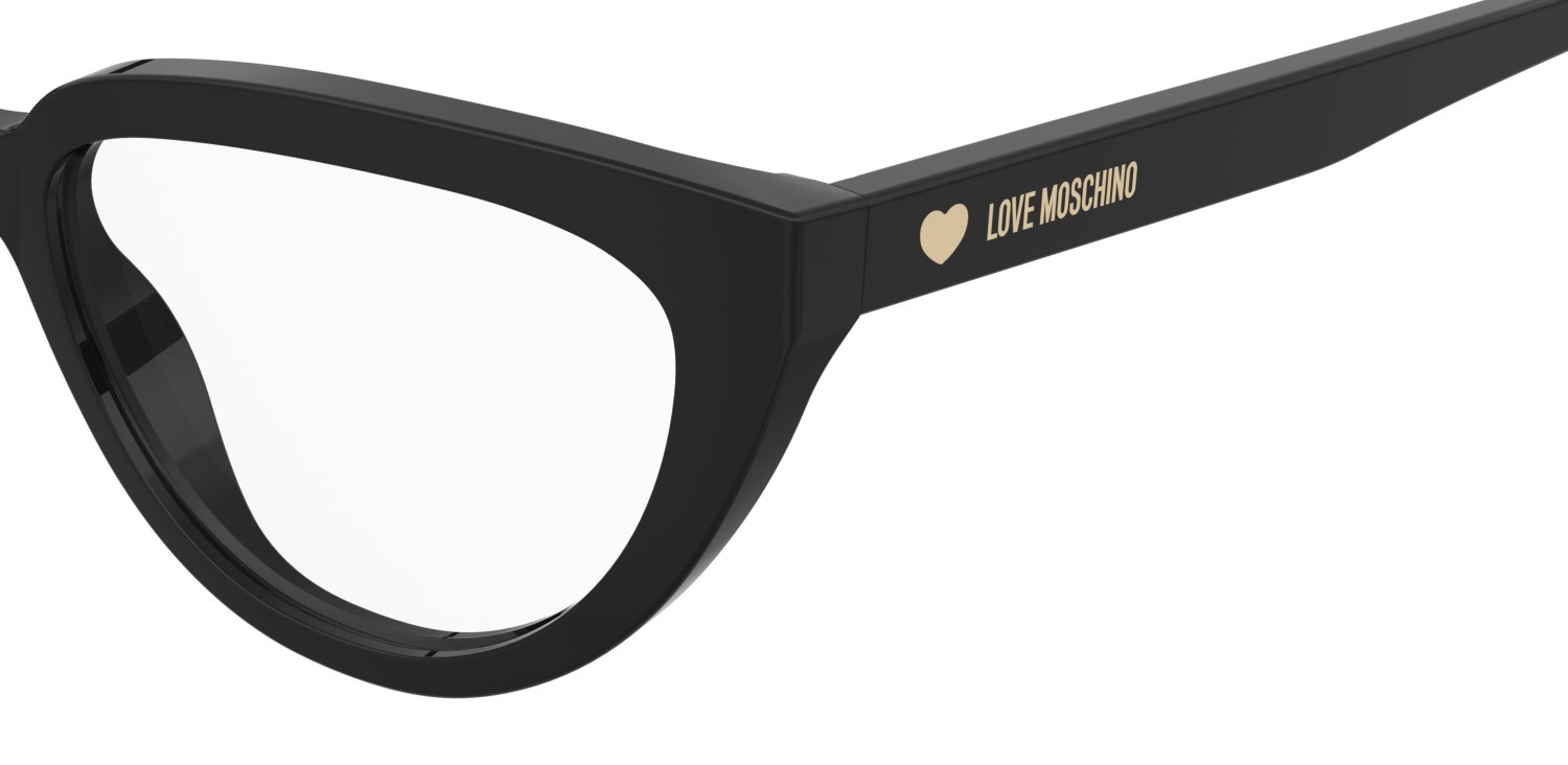Occhiali da vista Moschino Love Mol667 109758 807 colore black forma cat eye 
