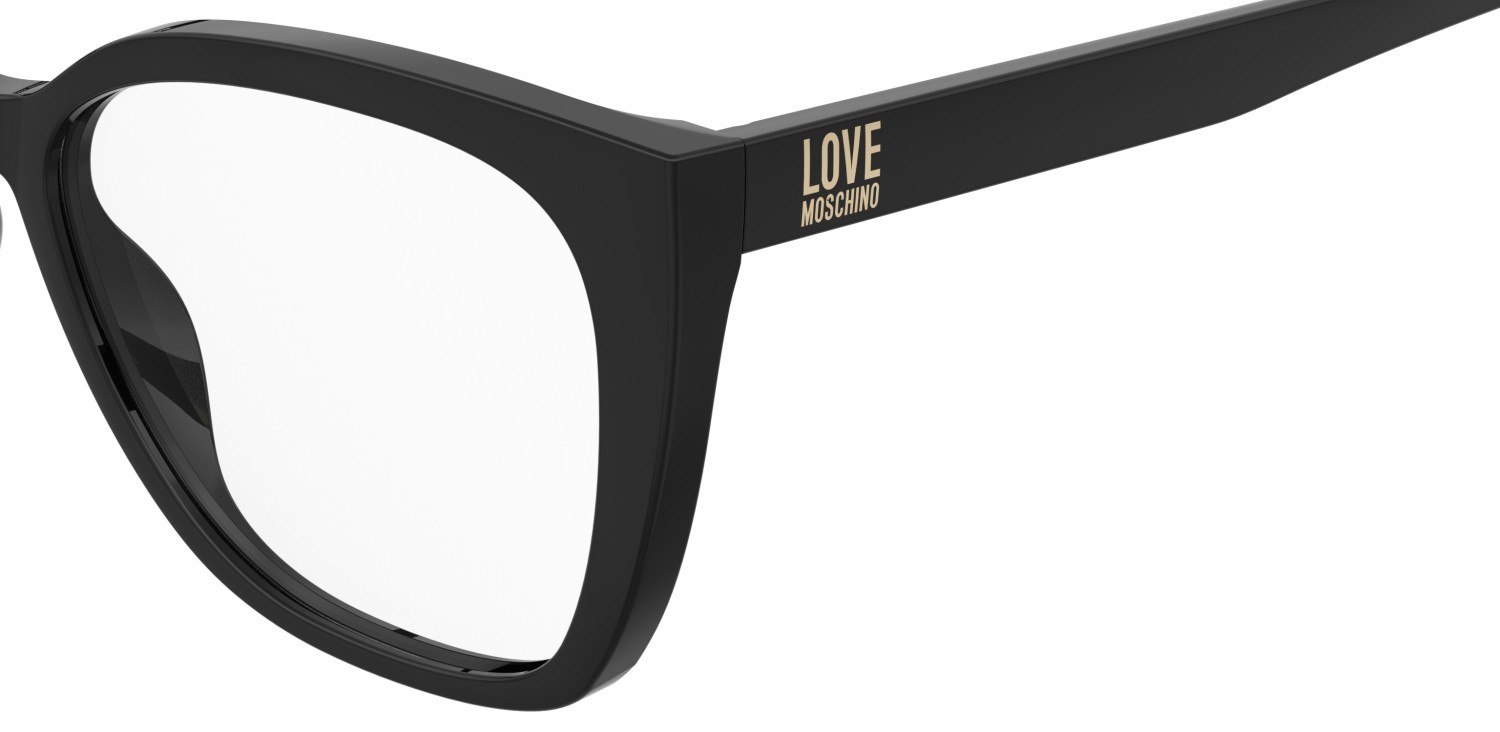 Occhiali da vista Moschino Love Mol670 109760 807 colore black forma cat eye 