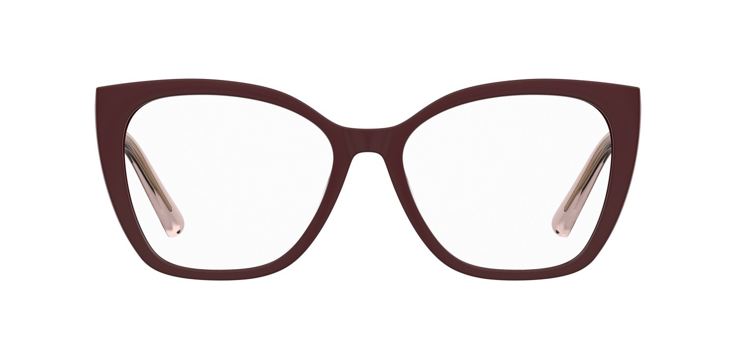 Occhiali da vista Moschino Love Mol670 109760 LHF colore burgundy 2 forma cat eye 