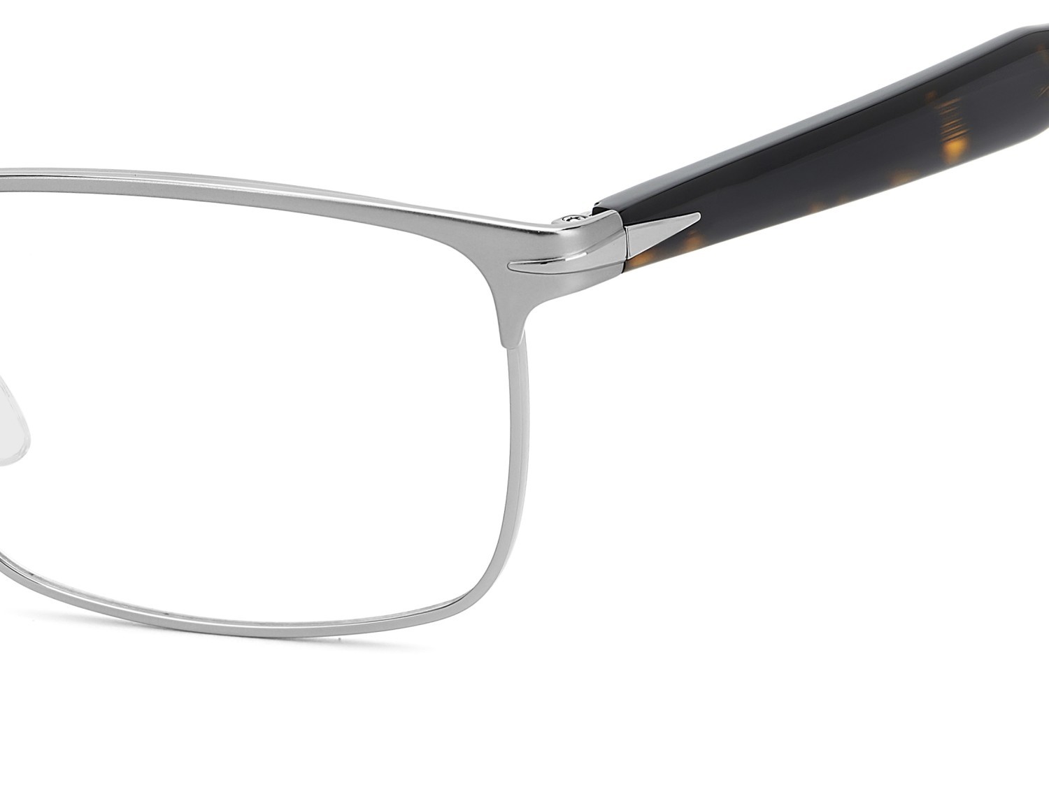 Eyeglasses David Beckham Db 1209 109787 50L color matte ruthenium havana shape rectangle 
