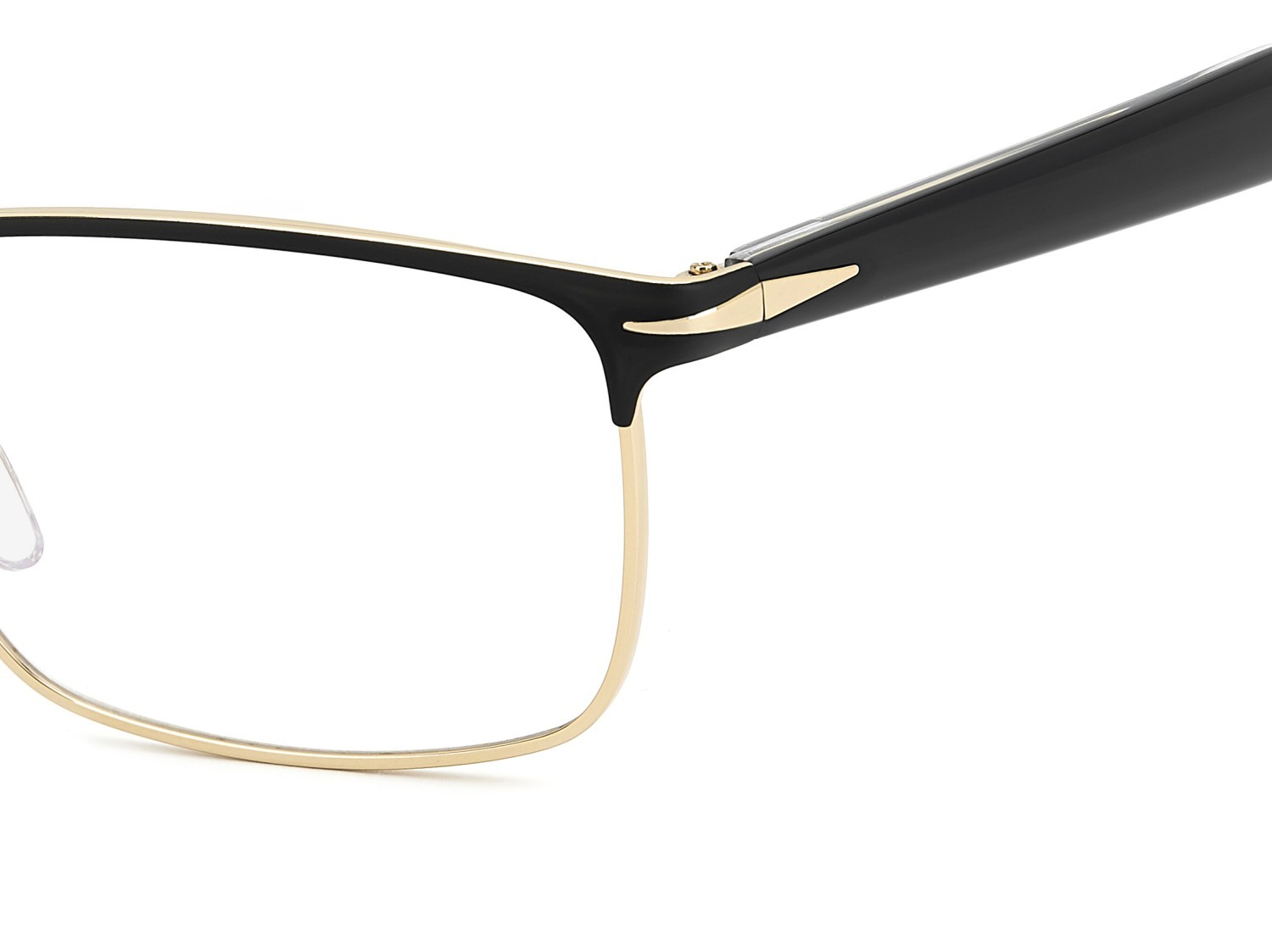 Eyeglasses David Beckham Db 1209 109787 I46 color matte black gold shape rectangle 