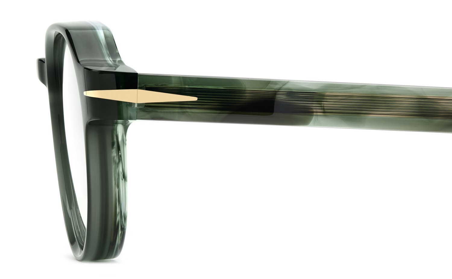 Occhiali da vista David Beckham Db 7153 109793 HTV colore green horn green forma pantos 