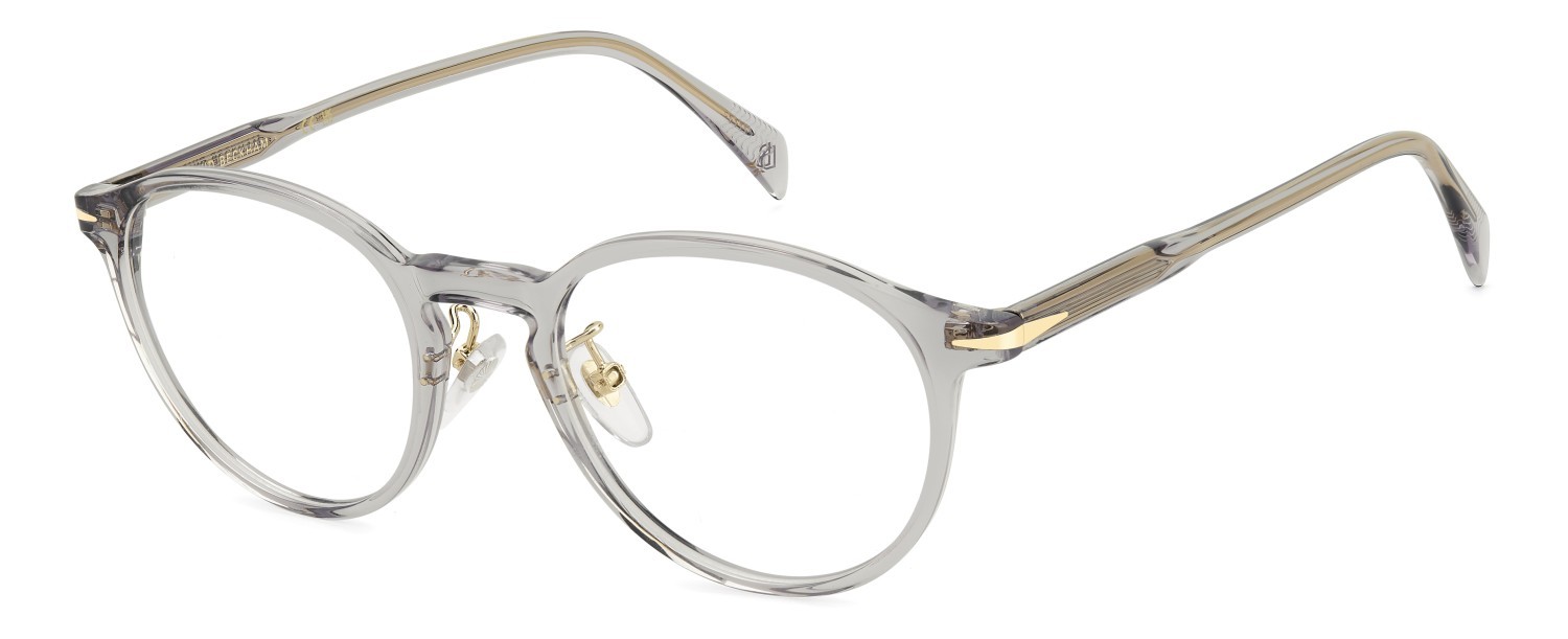 Occhiali da vista David Beckham Db 1205/G 109794 63M colore crystal grey forma pantos 