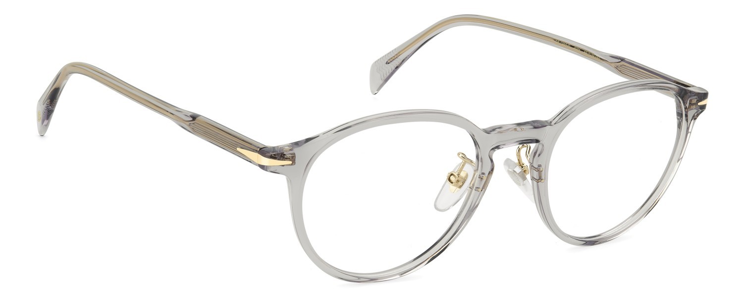 Occhiali da vista David Beckham Db 1205/G 109794 63M colore crystal grey forma pantos 