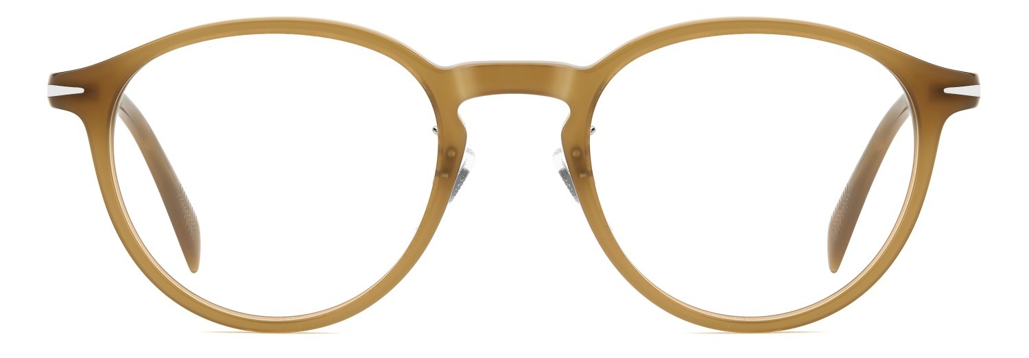 Occhiali da vista David Beckham Db 1205/G 109794 FMP colore ochre forma pantos 