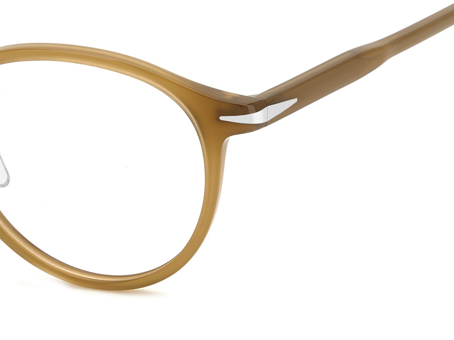 Occhiali da vista David Beckham Db 1205/G 109794 FMP colore ochre forma pantos 