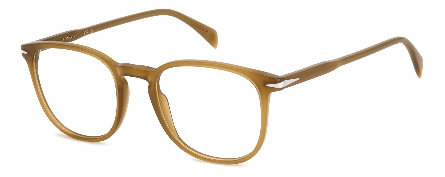 Eyeglasses David Beckham Db 1212 109796 FMP color ochre shape square 